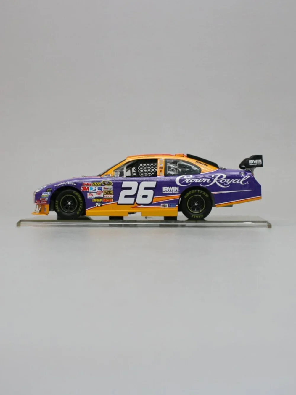 Jamie McMurray 26 Crown Royal 2009 Fusion 1:24 Roush Action Diecast NASCAR Stock